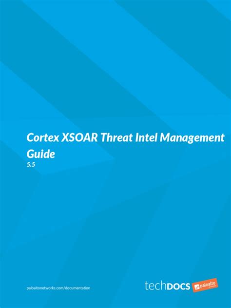 cortex xsoar|cortex xsoar threat intel management.